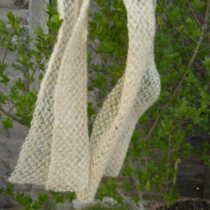 Silk and Mohair Shawl- Beige